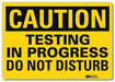 Safety Sign 10inx14in Reflctv Sheeting
