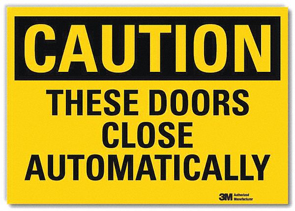 Safety Sign 7inx10in Reflective Sheeting