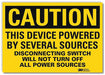 Safety Sign 5inx7in Reflective Sheeting