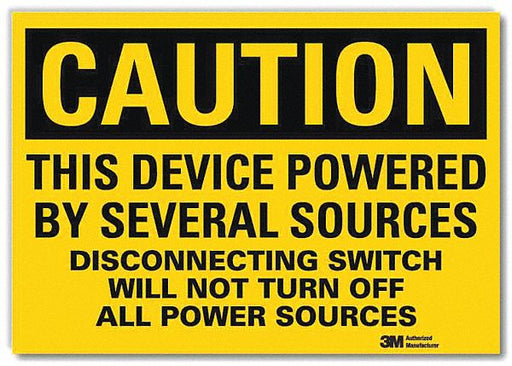 Safety Sign 7 in x 10 in Rflct Sheeting