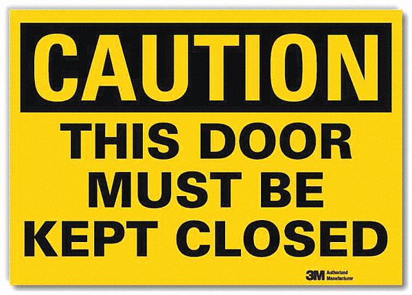 Safety Sign 7inx10in Reflective Sheeting