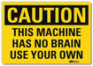 Safety Sign 5inx7in Reflective Sheeting