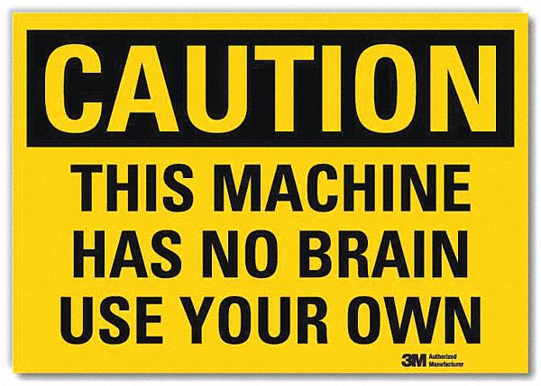 Safety Sign 5inx7in Reflective Sheeting