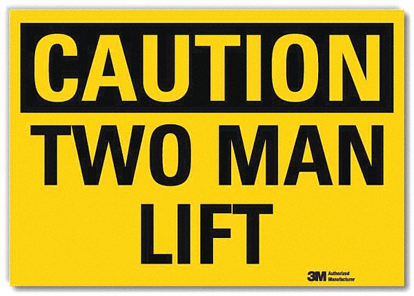 Safety Sign 5inx7in Reflective Sheeting