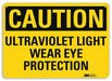 Caution Sign 10 in x 14 in Aluminum