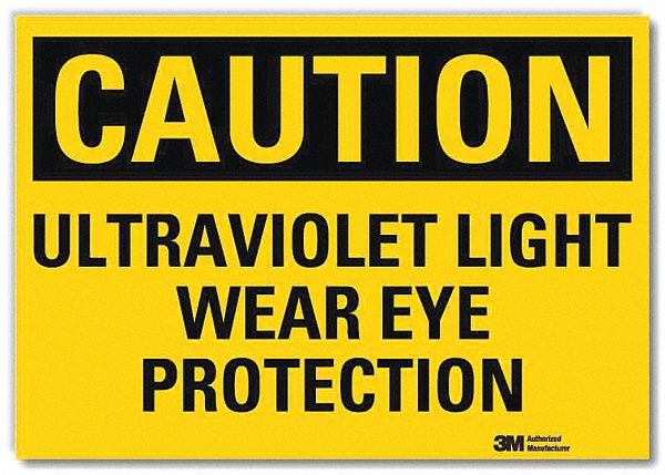 Caution Sign 10in x 14in Rflct Sheeting