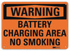 Warning Sign 10 inx14 in Plastic