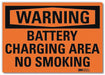 Warning Sign 10in x 14in Rflct Sheeting