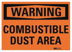 Warning Sign 5 in x 7 in Rflct Sheeting