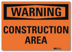 Warning Sign 10x14in Reflective Sheeting