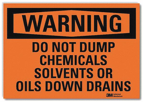 Warning Sign 10in x 14in Rflct Sheeting