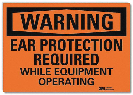 Warning Sign 10in x 14in Rflct Sheeting