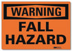 Warning Sign 7inx10in Reflctv Sheeting