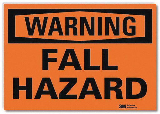 Warning Sign 10x14in Reflective Sheeting