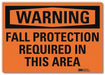 Warning Sign 7 in x 10 in Rflct Sheeting