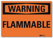 Warning Sign 7inx10in Reflctv Sheeting