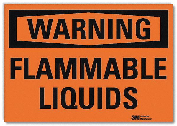 Warning Sign 7inx10in Reflctv Sheeting