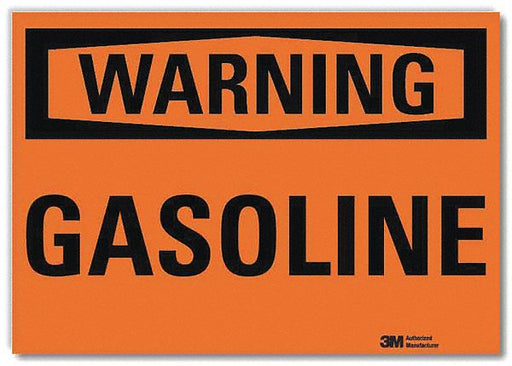 Warning Sign 5 in x 7 in Rflct Sheeting