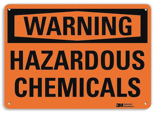 Danger Sign 7 in x 10 in Aluminum