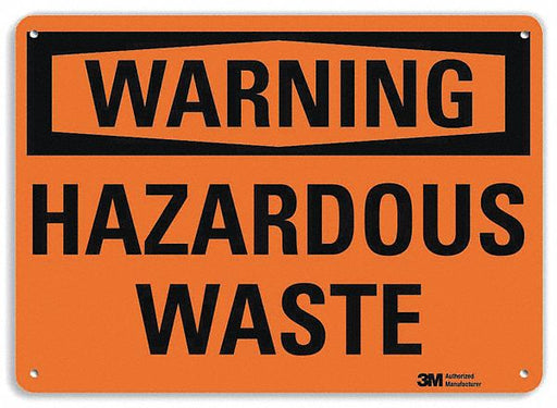 Security Sign 7 in x 10 in Plastic