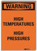 Security Sign 7 in x 5 in Rflct Sheeting