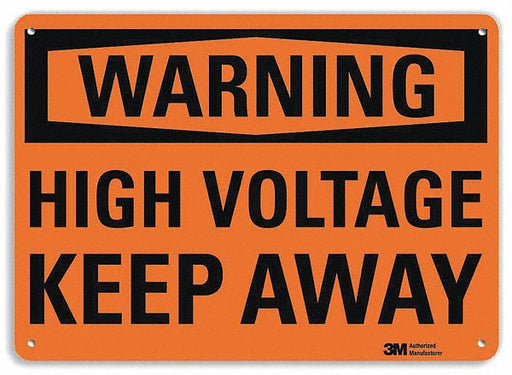 Security Sign 7 inx10 in Plastic