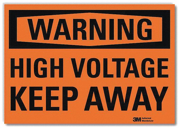 Security Sign 5inx7in Reflctv Sheeting