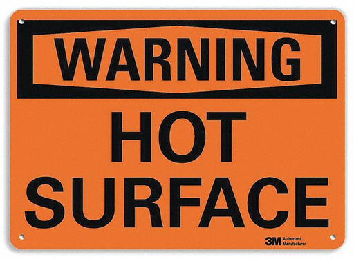 Security Sign 7 in x 10 in Plastic