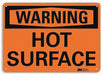 Security Sign 10 in x 14 in Plastic
