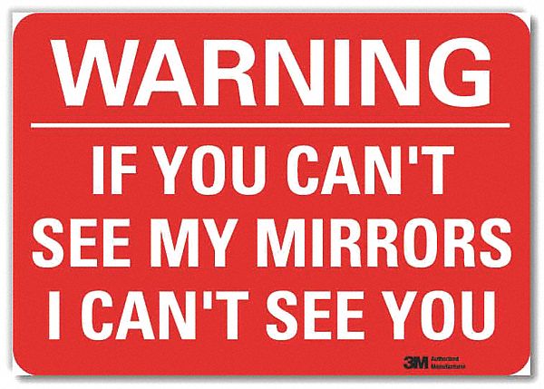 Rflctv Traffic Safety Label 5inx7in