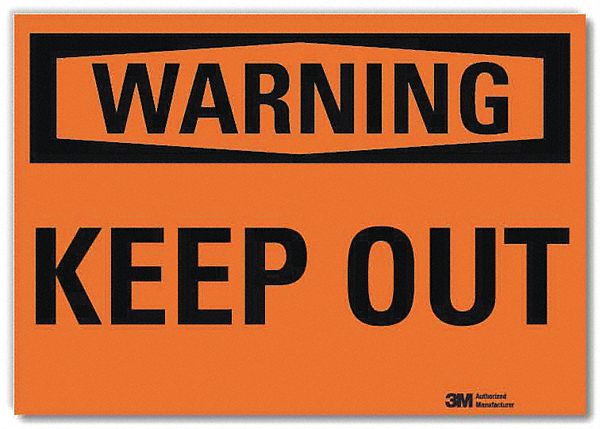 Security Sign 7in x 10in Rflct Sheeting