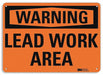 Warning Sign 7 in x 10 in Aluminum