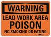 Security Sign 10 in x 14 in Aluminum