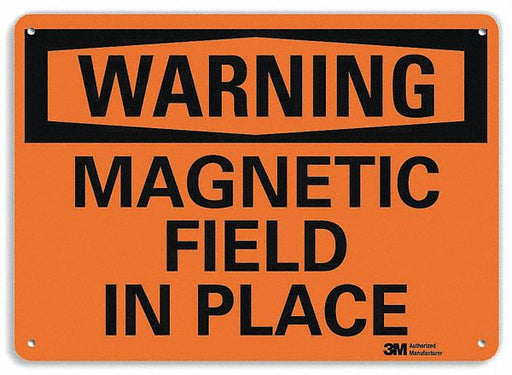 Security Sign 10 in x 14 in Plastic