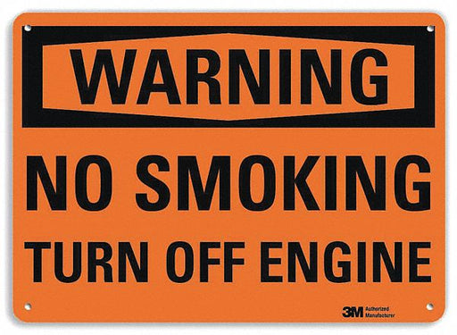 Security Sign 7 in x 10 in Plastic