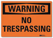 Security Sign 7in x 10in Rflct Sheeting