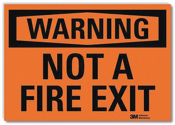Security Sign 7x10in Reflective Sheeting