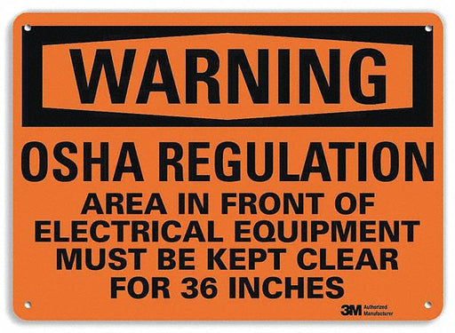 Security Sign 10 inx14 in Plastic