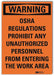 Security Sign 10in x 7in Rflct Sheeting