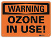 Security Sign 10 inx14 in Plastic