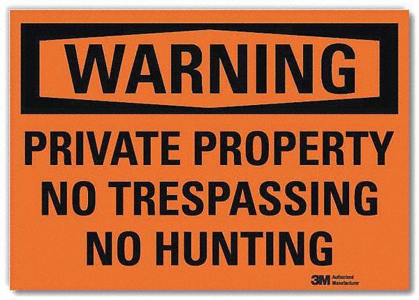 Security Sign 7in x 10in Rflct Sheeting