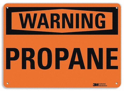 Security Sign 7 in x 10 in Plastic