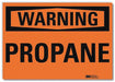 Security Sign 7x10in Reflective Sheeting