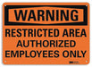 Security Sign 10 inx14 in Plastic