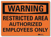 Security Sign 7x10in Reflective Sheeting