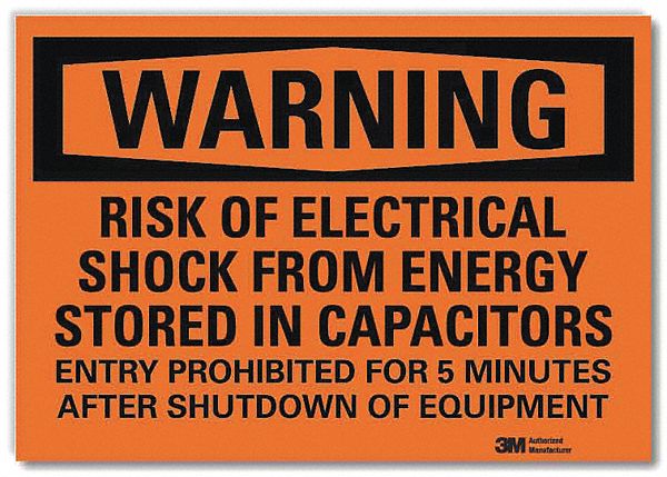 Security Sign 5inx7in Reflctv Sheeting