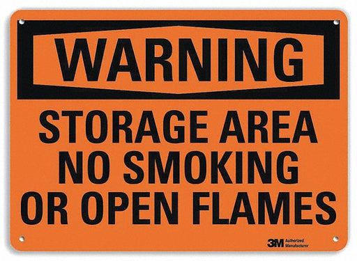 Security Sign 7 in x 10 in Plastic