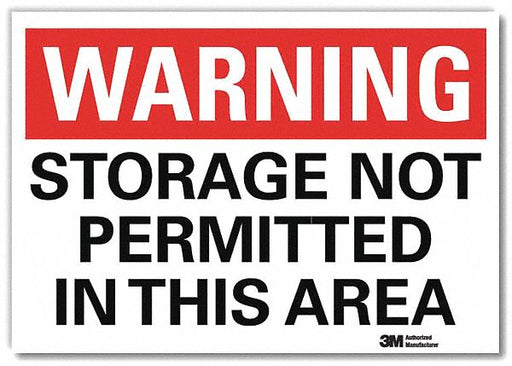 Warning Sign 10x14in Reflective Sheeting