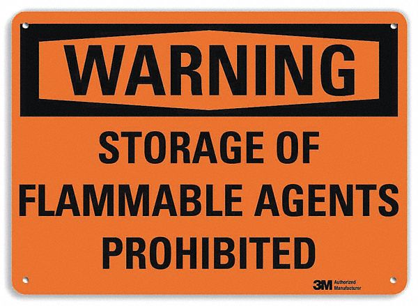 Security Sign 10 in x 14 in Aluminum