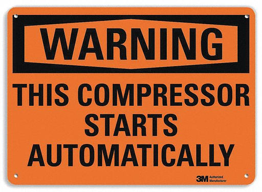 Security Sign 7 inx10 in Plastic